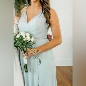 Sage Green Bridesmajd Dress